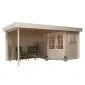 Garden shed Windsor flat roof 500x250cm