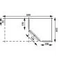 Garden shed Windsor flat roof 500x250cm