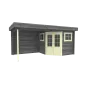 Garden shed Windsor flat roof 500x250cm
