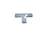 T-Mending plate, galvanized
