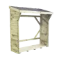 Log storage cordwood 180x74x174cm