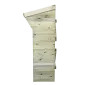 Log storage cordwood 180x74x174cm