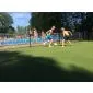 Artificial grass tiles artificial grass green 500x500x45mm