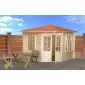 Garden shed Mansfield 5-sided 3x3m