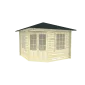 Garden shed Mansfield 5-sided 3x3m