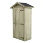 Garden cabinet impregnated