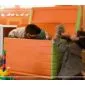 Garden Storage Box orange 120x61x53cm