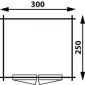 Garden shed flat roof Modern 300x250cm / 28mm