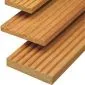 Decking board hardwood Bangkirai 395cm (25x145mm)