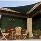 Shade sail shade netting incl.fixation, dark green