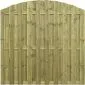 Wooden fence panel multi 180x180cm