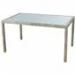 Garden table wicker Belcanto 165x100x77cm