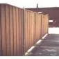 Wooden concrete Fencing hardwood I 200x190cm (14pl.).