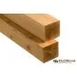 Thermally modified thermowood post 7x7x270cm