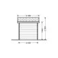 Garden shed Mini with floor 3x2m