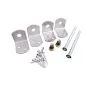L-brackets fencefix stainless steel