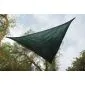 Shade sail shade netting incl.fixation, dark green