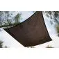 Shade sail shade netting shade, dark brown