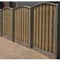 Wooden concrete Fencing Arch 200x190cm (21pl.)