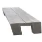 Garden bench scaffold 250cm