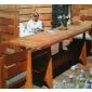 Garden chair hardwood