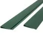 Bamboo cane fencing PVC profile green 200cm