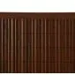 Bamboo cane fencing PVC profile brown 200cm
