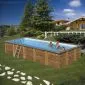 Wooden pool 815x420x146cm
