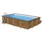 Wooden pool 620x420x133cm