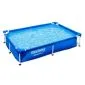 Swimming pool steel frame 221x150x43cm 