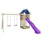 Wooden swingset John 421x350x297cm 