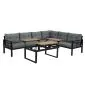 Garden furniture aluminium loungeset Genua
