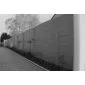 Concrete fence Weavestone 200x193cm double sided