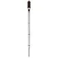 Garden torch steel black
