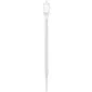 Garden torch steel white