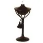 Table torch steel black