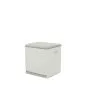 Garden Storage Box grey 60x61x53cm