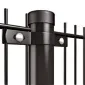 Double wire panel post 200cm