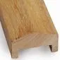 Fence finials hardwood