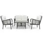 Garden furniture loungeset Gaza (incl. cushions)