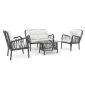Garden furniture loungeset Gaza (incl. cushions)