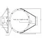 Basketball ring stainless steel for public playgrounds 