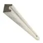 Concrete post for wooden fence grey 11x11x275cm