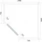 Garden shed Bentham 240x240cm