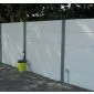 Concrete fence Boardstone 200x193cm double sided