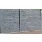 Concrete fence Fencestone 200x231cm double sided