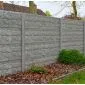 Concrete fence Rockstone 200x231cm double sided