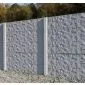 Concrete fence Stepstone 200x231cm double sided