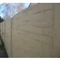 Concrete fence Weavestone 200x231cm double sided