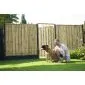 Wooden fencing panels 180x180cm (21pl.)